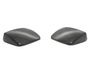 Mercedes Benz SLK Rear Head Seat Cover - Carbon Fiber - R172